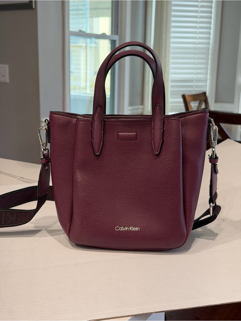 Calvin Klein Millie Triple Compartment Crossbody Tote